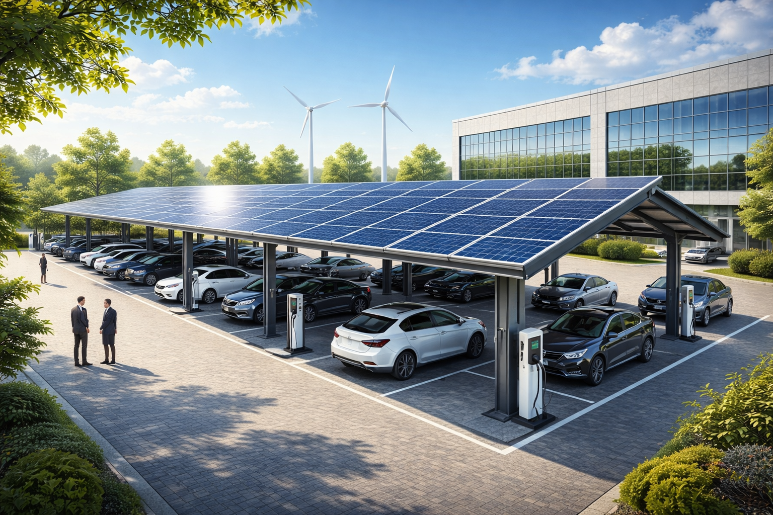 Solarcarport-Gemeinde